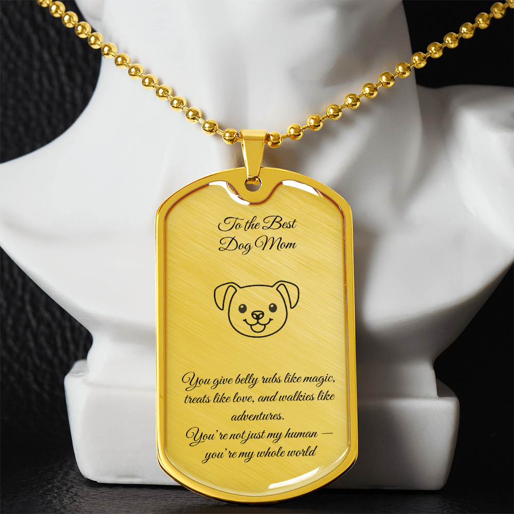 Personalized Dog Mom Dog Tags