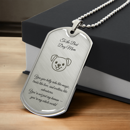 Personalized Dog Mom Dog Tags