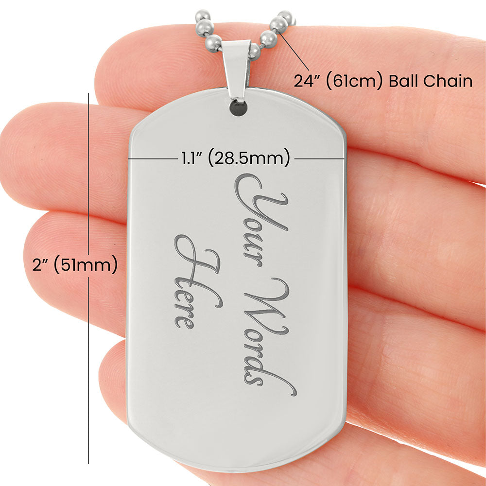 Personalized Dog Mom Dog Tags