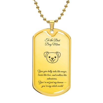 Personalized Dog Mom Dog Tags