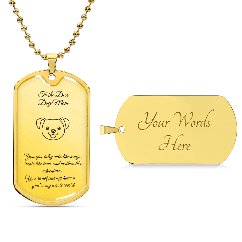 Personalized Dog Mom Dog Tags